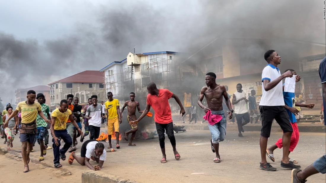 Eight police officers killed in Sierra Leone during protests, minister says