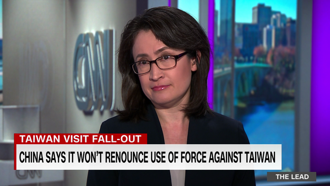 “China’s behavior is reflective of a typical abuser in society, claiming ownership of Taiwan and trying to intimidate us from making friends.”  – CNN Video