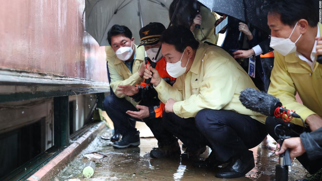 Seoul vows to evacuate families from ‘parasite’-style basement homes after flood deaths