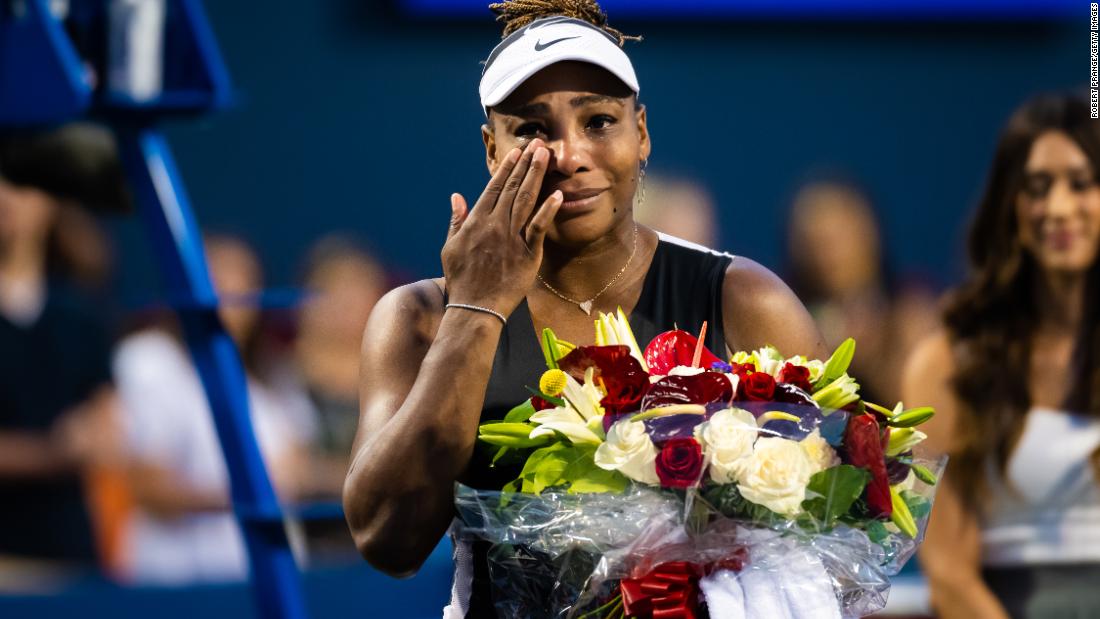 Serena Williams begins farewell tour as she loses at the Canadian Open