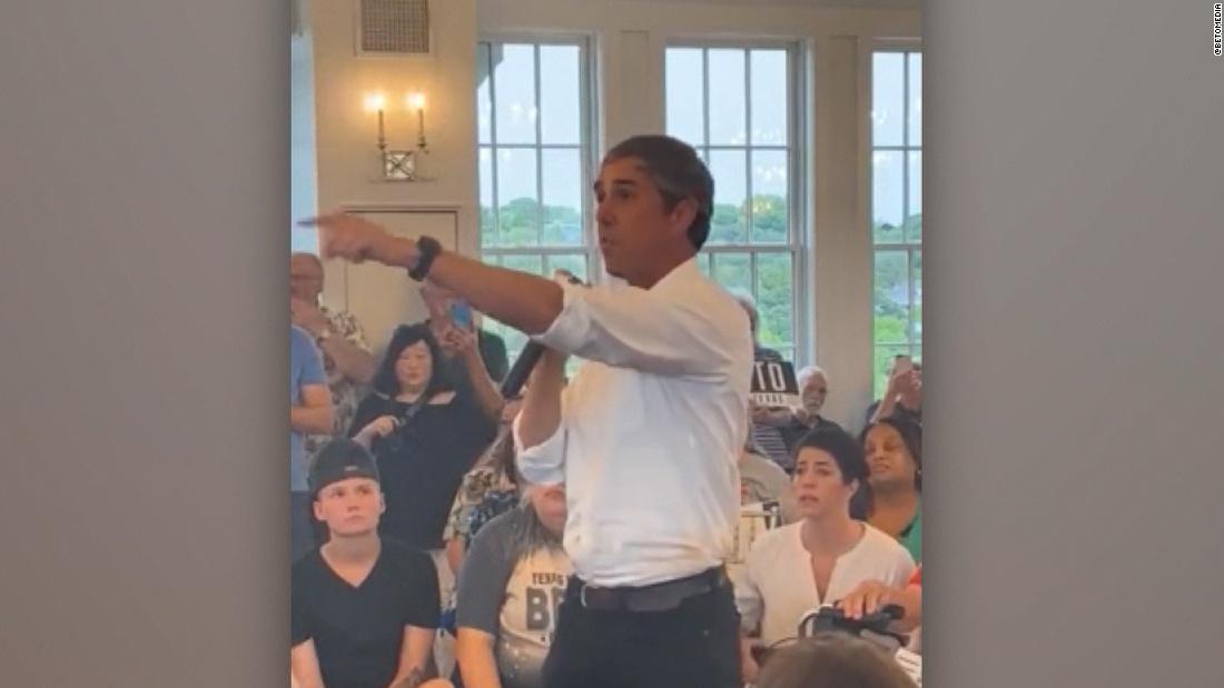 ‘Not funny to me’: O’Rourke curses over guns