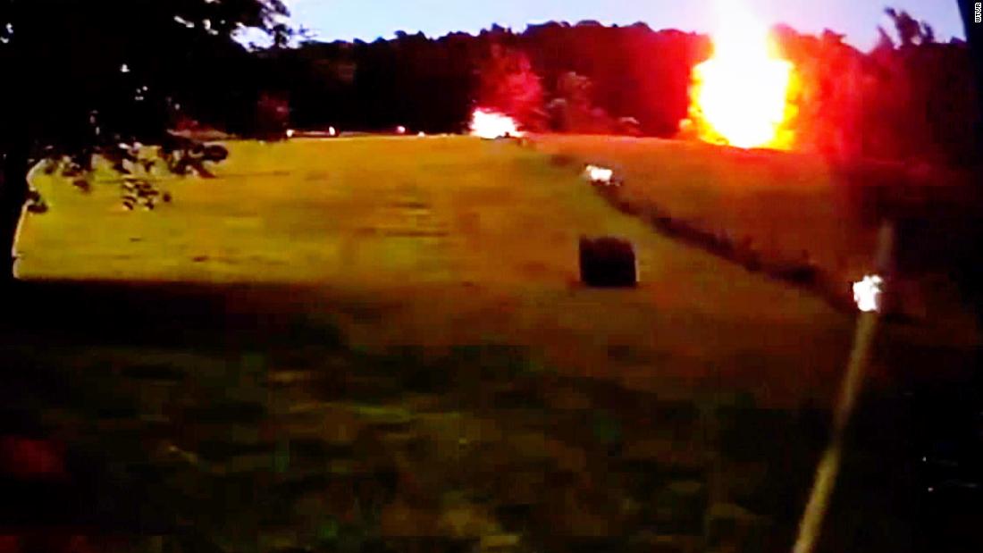 A man gets struck by lightning. See what he does next
