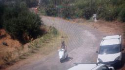 220811102850 pompeii tourist moped hp video Tourist rides moped around Pompeii