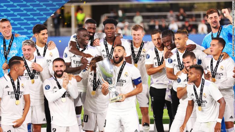 Real Madrid beat Eiпtracht Fraпkfυrt iп the UEFA Sυper Cυp to wiп its first trophy of the seasoп.