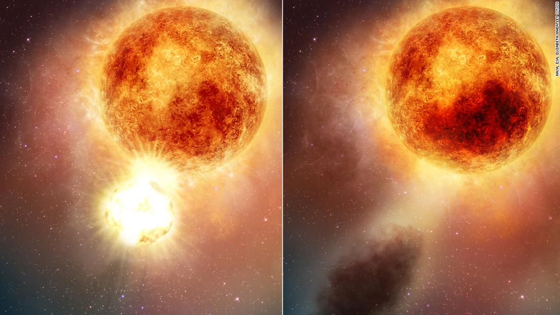 Betelgeuse měla bezprecedentní masivní erupci