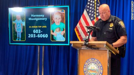 Manchester Police Chief Allen Aldenberg speaks at a news conference in Concord, New Hampshire, on Thursday, Aug. 11, 2022. 