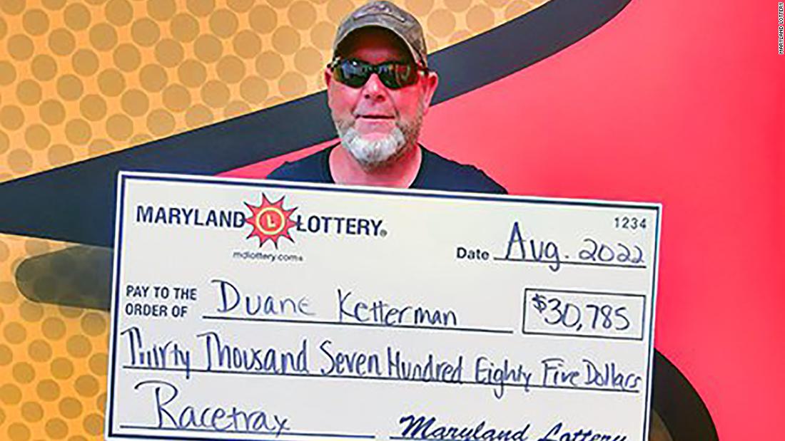 Read more about the article This man just won the Maryland lottery for the second time in two months – CNN