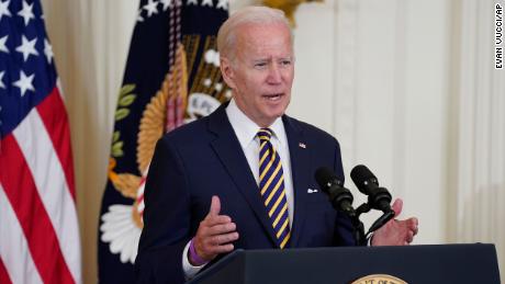 President Joe Biden speaks before signing the &quot;PACT Act of 2022&quot; during a ceremony at the White House, Wednesday, Aug. 10, 2022, in Washington. (AP Photo/Evan Vucci)