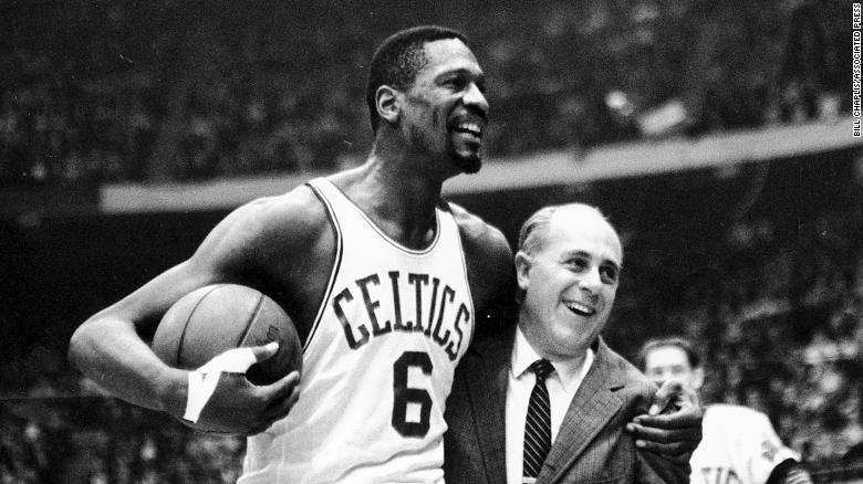 NBA to retire Bill Russell’s No. 6 jersey throughout the league as tribute to the 11-time champion