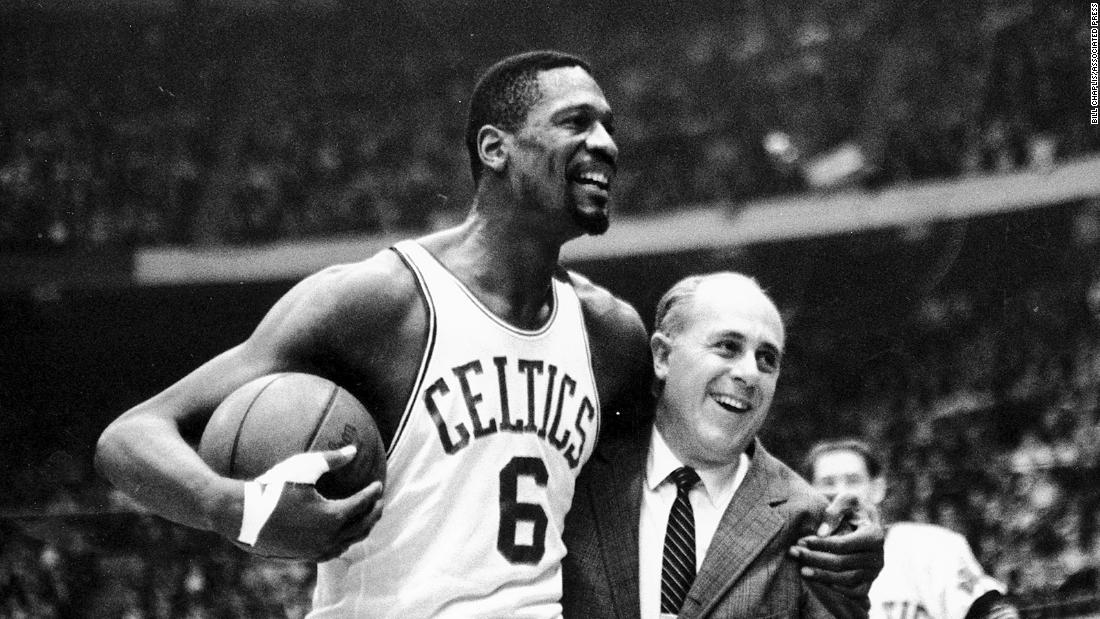 NBA retires Bill Russell’s league-wide No. 6 jersey in tribute to the 11-time champion