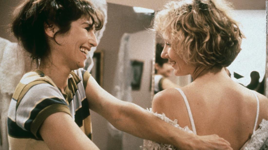Heche, right, appears with Catherine Keener in the 1996 film &quot;Walking and Talking.&quot;