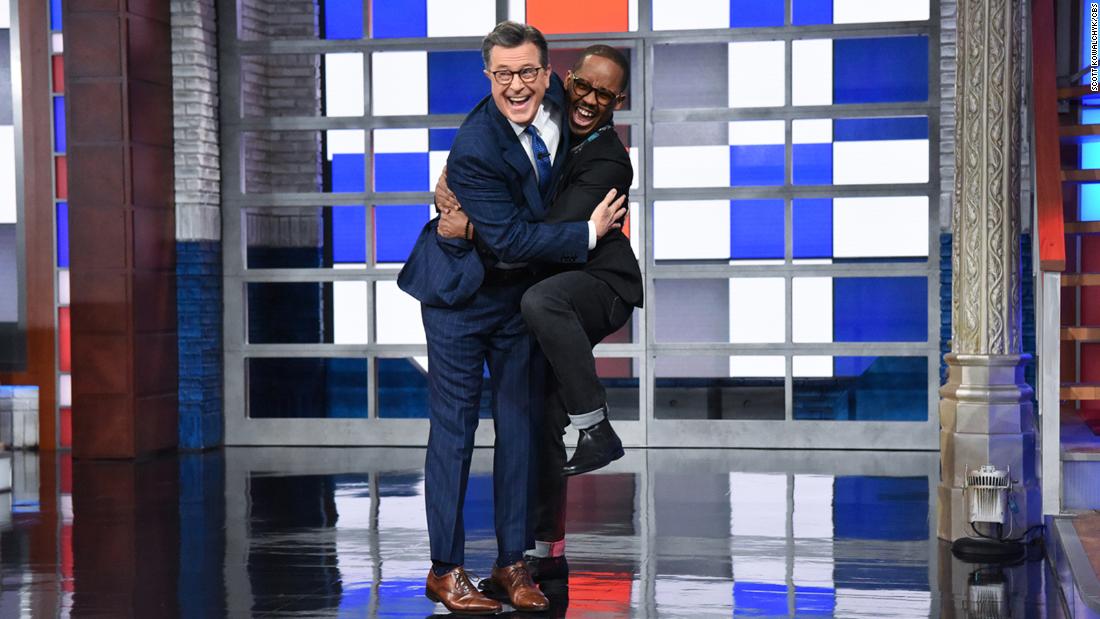 Stephen Colbert announces Louis Cato as new band leader on ‘The Late Show’