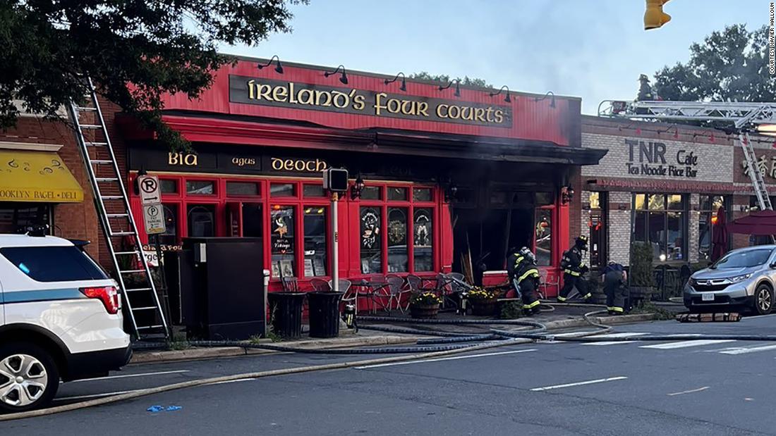 Arlington restaurant crash: Multiple injuries reported after vehicle crashes into Ireland’s Four Courts pub
