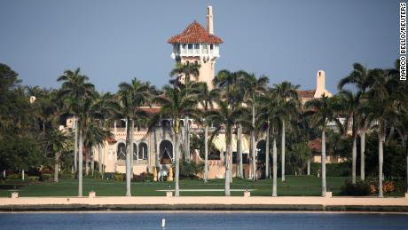 Former U.S. President Donald Trump&#39;s Mar-a-Lago resort is seen in Palm Beach, Florida, U.S., February 8, 2021.
