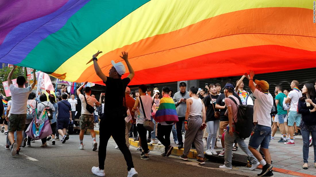 Taiwan blames politics for cancellation of global Pride event