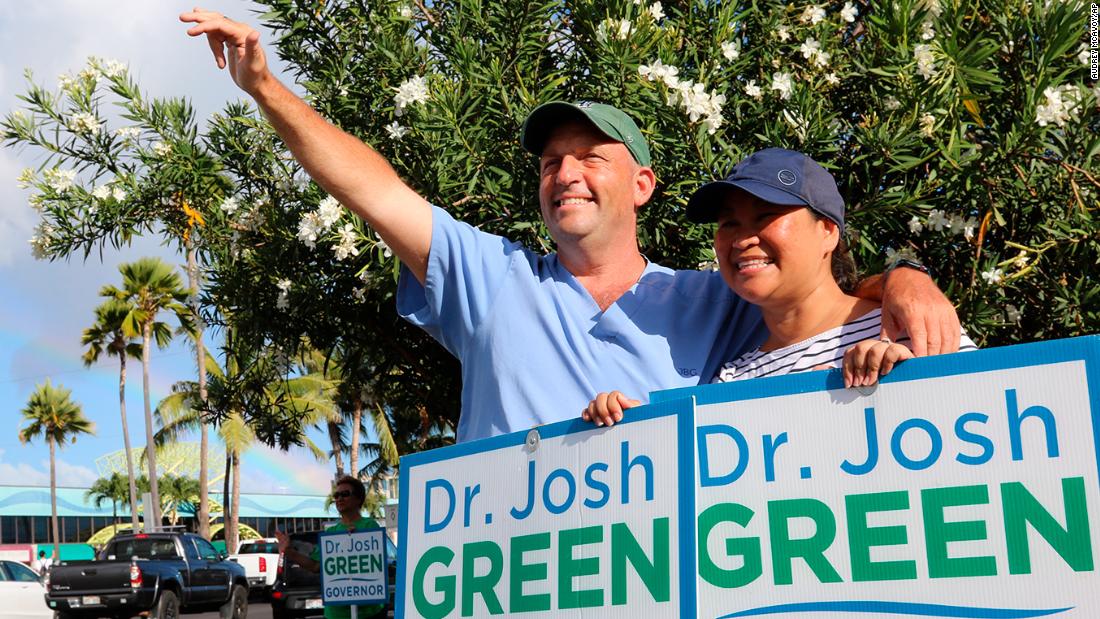 Lt. Gov. Josh Green wins Hawaii Democratic gubernatorial nomination, CNN projects