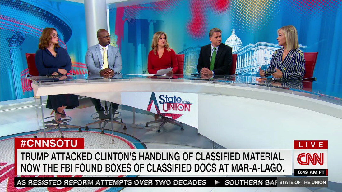 ‘We’re at the circus now’: Panel debates political fallout after FBI Trump search – CNN Video