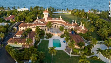 An aerial view of former President Donald Trump&#39;s Mar-a-Lago estate is seen Wednesday, Aug. 10, 2022, in Palm Beach, Fla. Court papers show that the FBI recovered documents  labeled &quot;top secret&quot; from former President Donald Trump&#39;s Mar-a-Lago estate in Florida.  (AP Photo/Steve Helber)