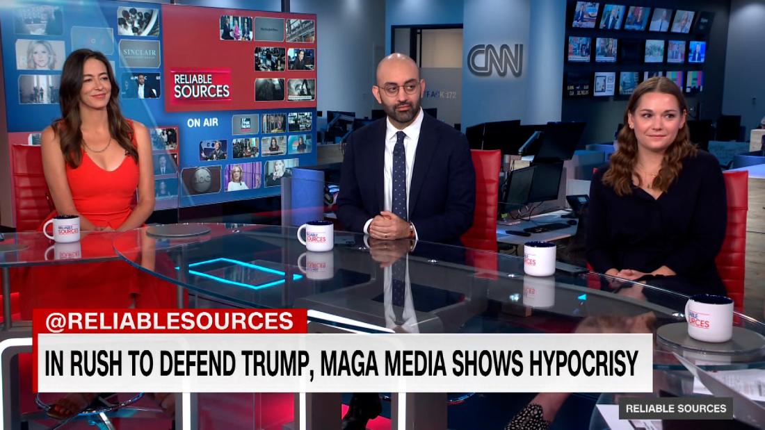 In rush to defend Trump, MAGA media shows hypocrisy – CNN Video