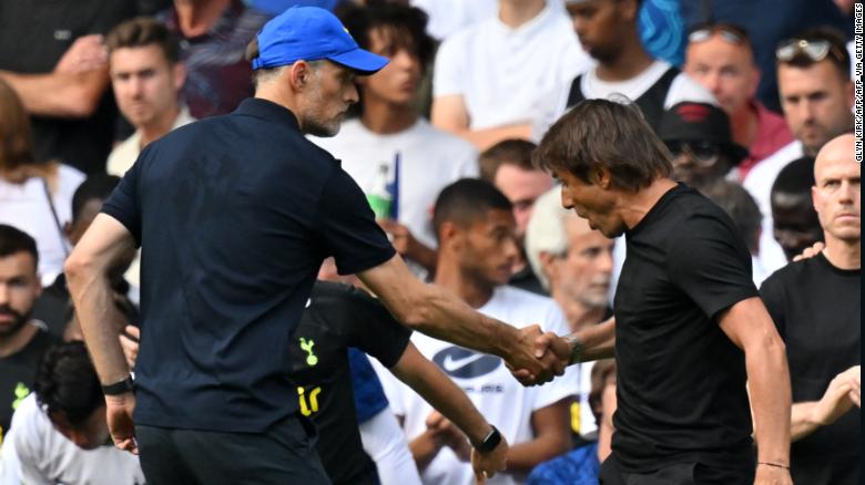 Chelsea and Tottenham managers sent off after contentious 2-2 draw and face-to-face clash at full-time