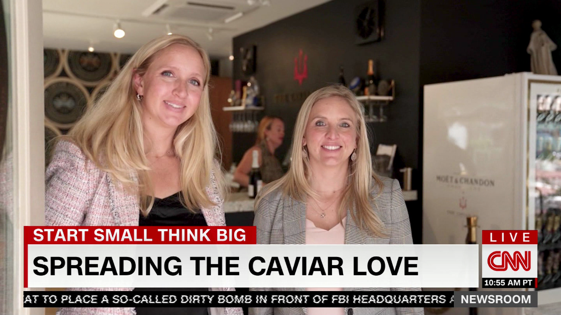 Spreading the caviar love  – CNN Video