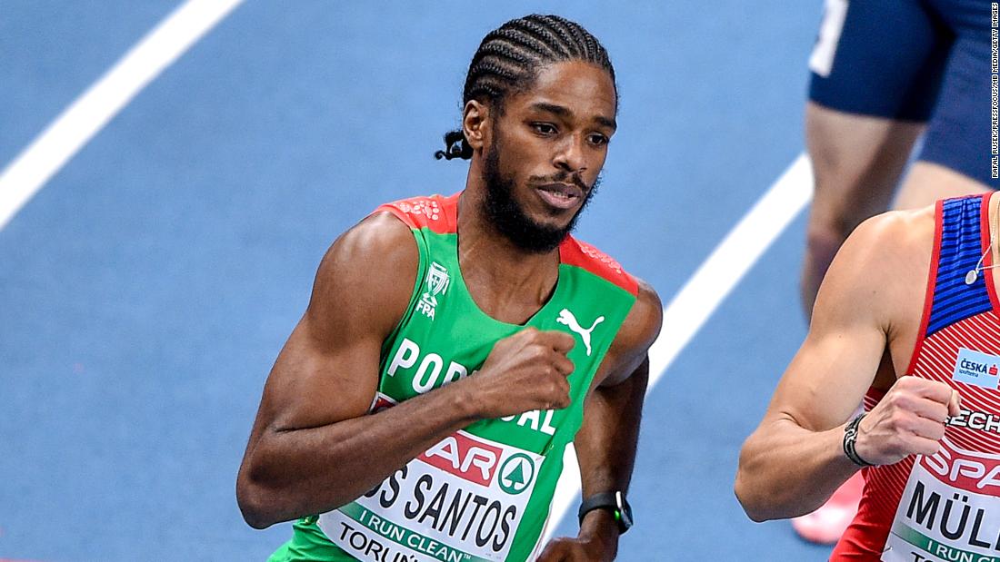No wonder sprinter Ricardo dos Santos was pulled over by London police for the second time