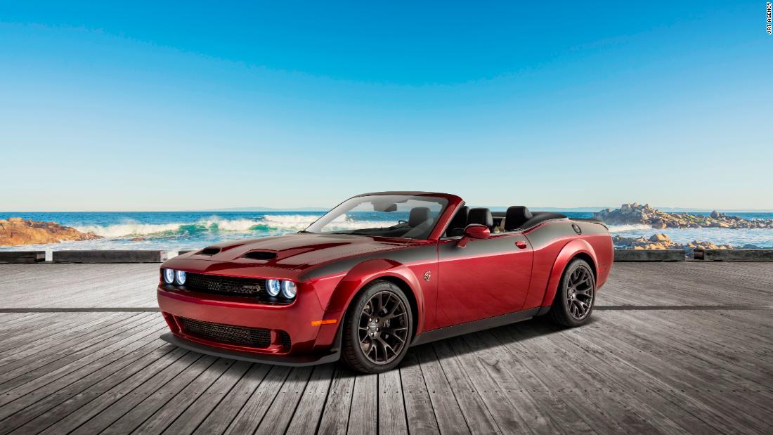 Read more about the article You can buy a Dodge Challenger convertible as the model ends its run – CNN