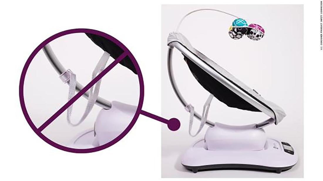 4moms recalls millions of baby swings and rockers