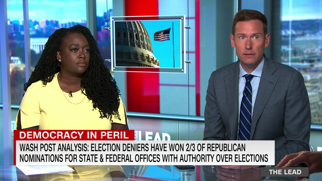 Democratic strategist: It’s “dangerous” for Democrats to assume election deniers will lose at the polls come November – CNN Video