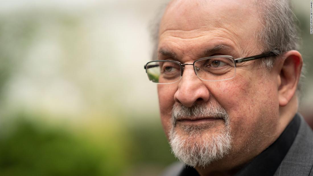 Salman Rushdie is awake and ‘articulate’ after stabbing attack in New York, official says