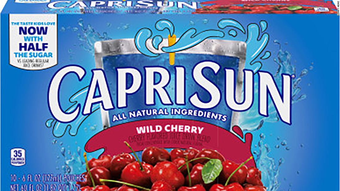 You are currently viewing 5760 cases of Capri Sun have been recalled after being contaminated with cleaning solution – CNN