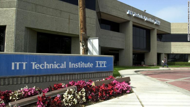 Pictured is the campus of ITT Technical Institute in Anaheim, California, in March 2004.