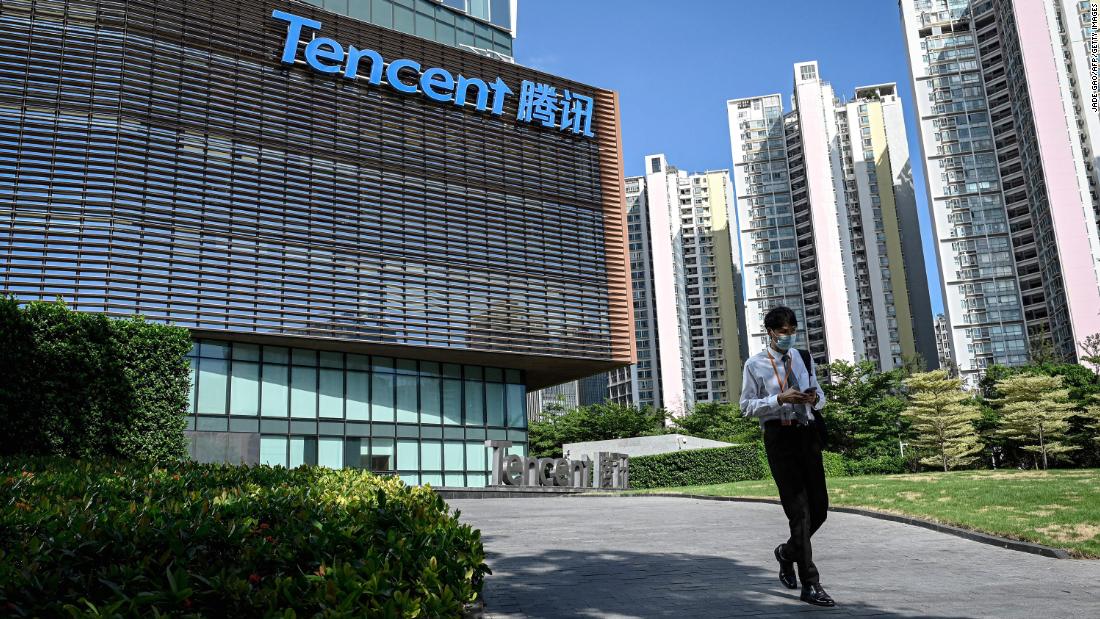 China’s Tencent suffers first ever drop in quarterly revenue
