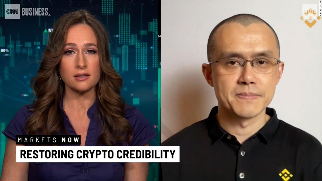 Binance CEO: Regulation helps crypto credibility, but it’s not ‘a magical pill’ – CNN Video