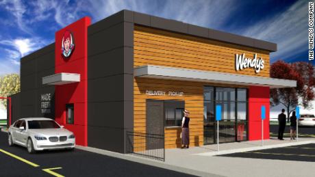 Here's what the Wendy's of the future looks like