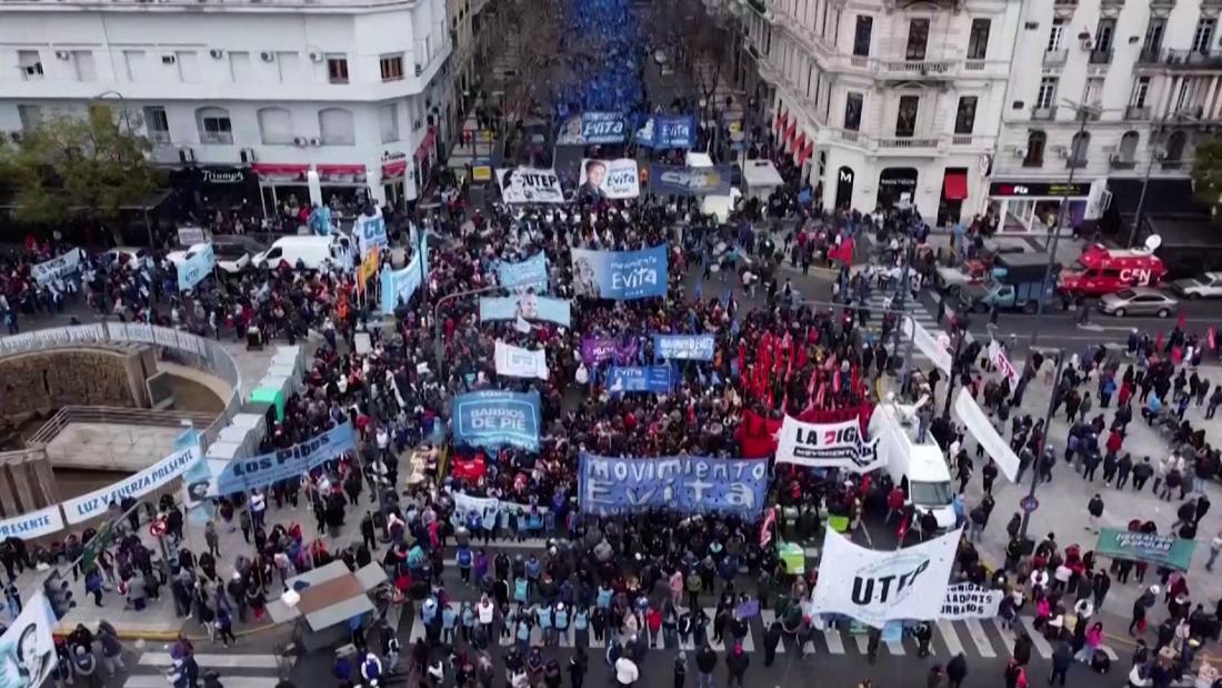 Protestas en Argentina: ¿por qué las movilizaciones se hicieron contra los  formadores de precios y no el gobierno? - CNN Video