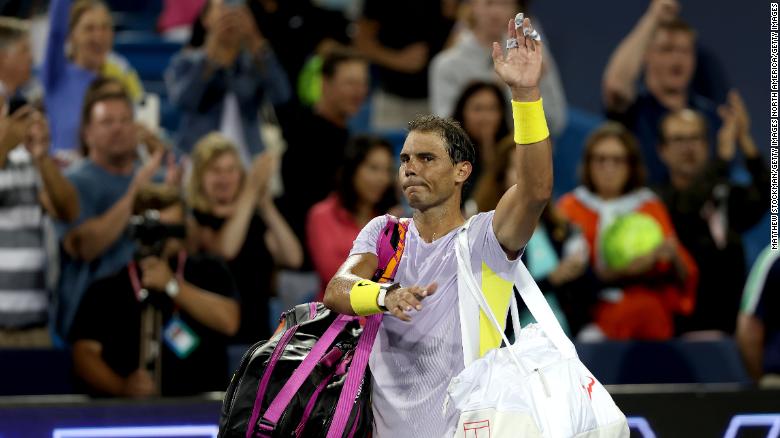Rafael Nadal loses against Borna Ćorić in Cincinnati on return from injury