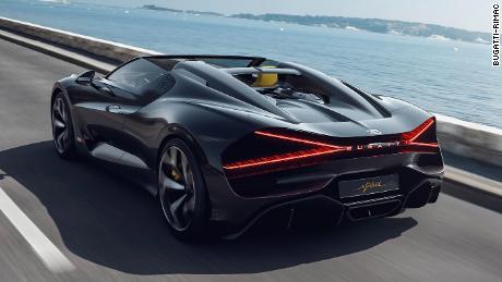 Bugatti reveals its last gas-only car it hopes will be the world's fastest convertiblee