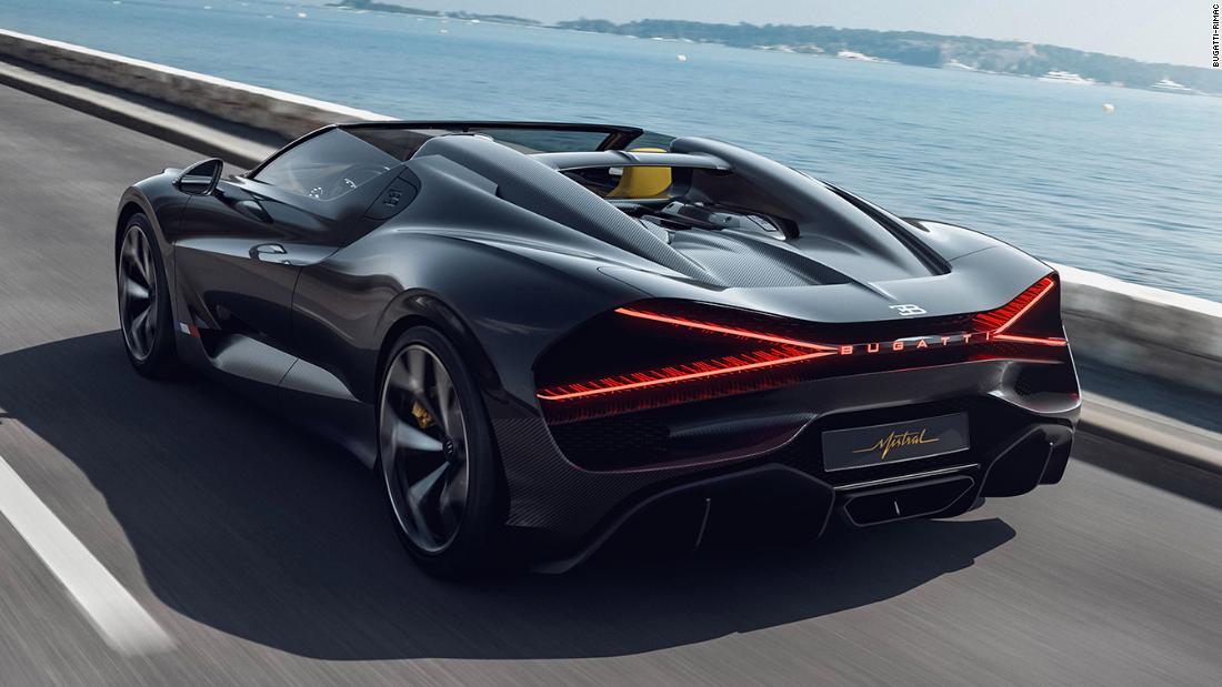 Bugatti espère que sa dernière voiture à essence sera la décapotable la plus rapide du monde