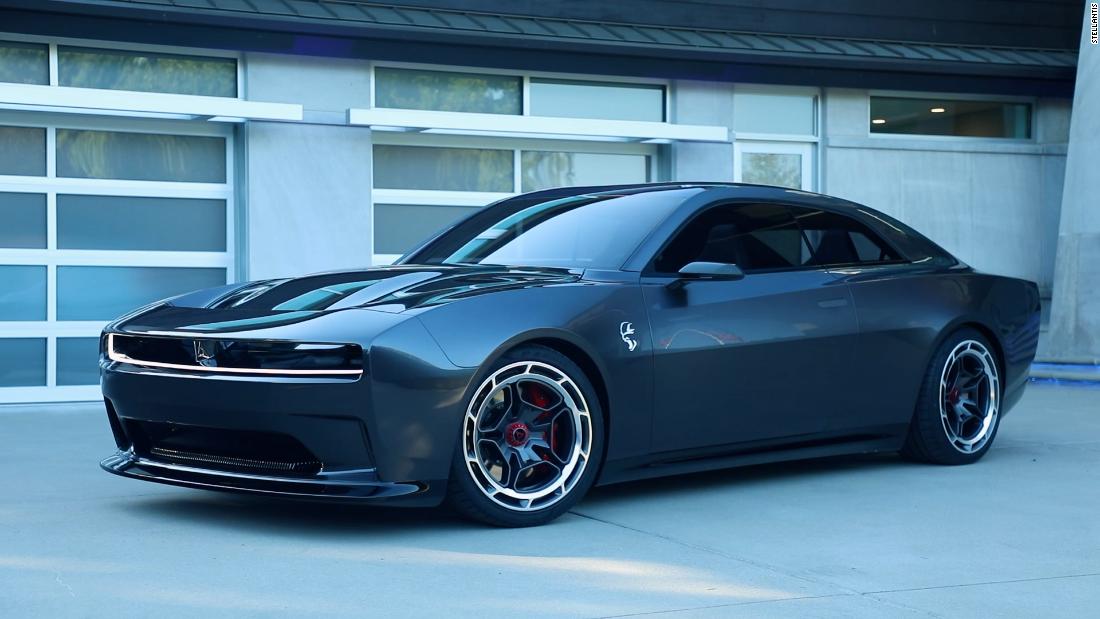 Dodge revs up very loud electric muscle car
