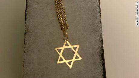 A Star of David necklace belonging to Bash&#39;s son. 