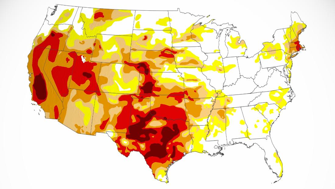 Weather forecast: Rain forecast for drought stricken areas - CNN Video