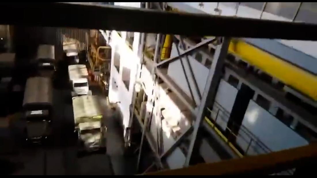 Video: See Russian military vehicles inside Ukrainian nuclear plant  – CNN Video