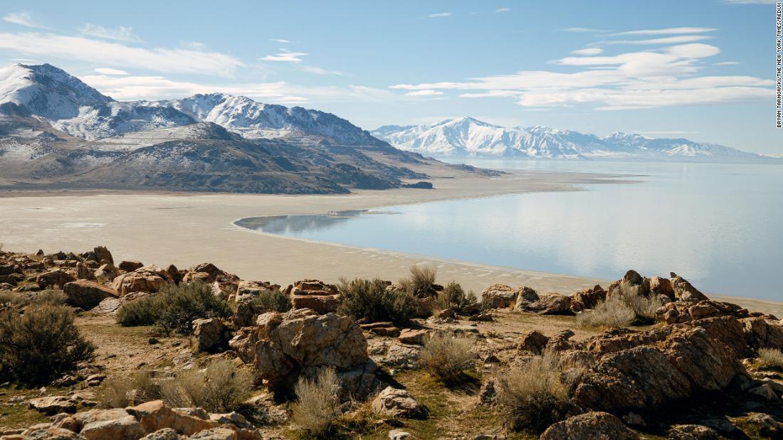 The &lt;a href=&quot;https://www.cnn.com/2021/07/17/us/great-salt-lake-drought-dying/index.html&quot; target=&quot;_blank&quot;&gt;shrinking Great Salt Lake&lt;/a&gt; is seen from Antelope Island State Park in Utah on March 15. Human water consumption and diversion have long depleted the lake. Scientists worry they&#39;re watching a slow-motion calamity unfold. Ten million birds flock to the Great Salt Lake each year to feed off of its now-struggling sea life, and more pelicans breed here than almost anywhere else in the country.