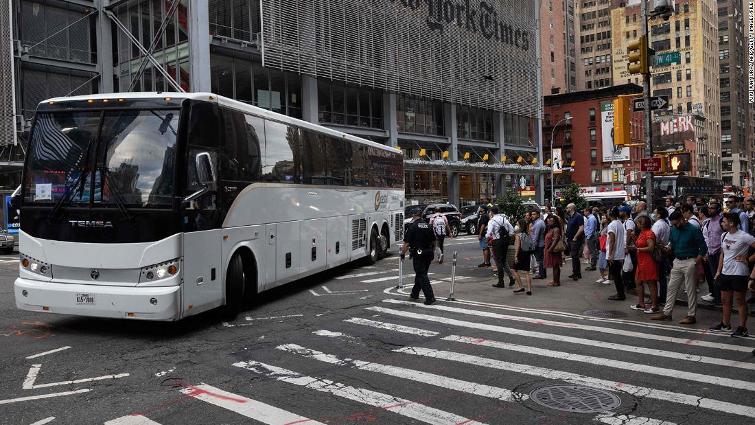Texas is sending migrants to New York and Washington, DC, by bus. Many are glad to go