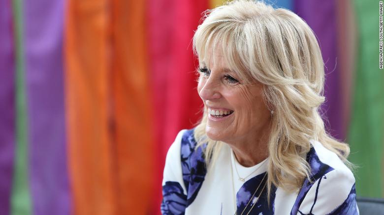 First lady Jill Biden tests negative for Covid-19