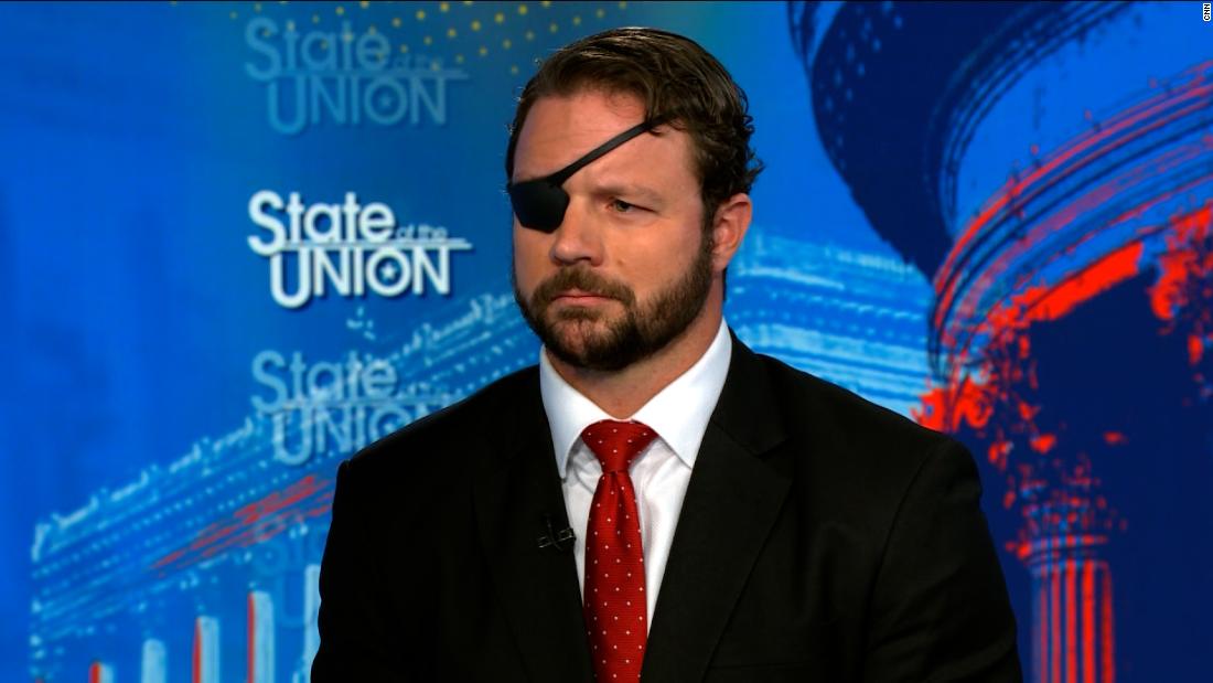 Republican Rep. Dan Crenshaw reacts to the ‘crazy’ rhetoric of his own party  – CNN Video
