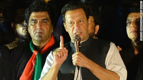 Imran Khan appears in Pakistan anti-terror court as police investigate comments