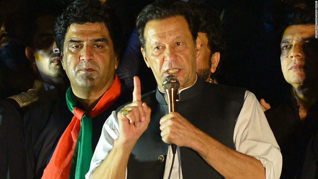 Pakistan's former PM Imran Khan investigated by police under anti-terror law