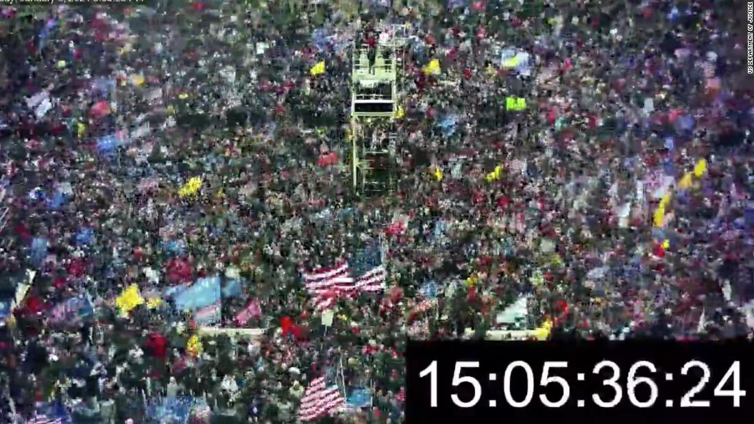 January 6 timelapse shows pro-Trump mob swarming the US Capitol during riot – CNN Video